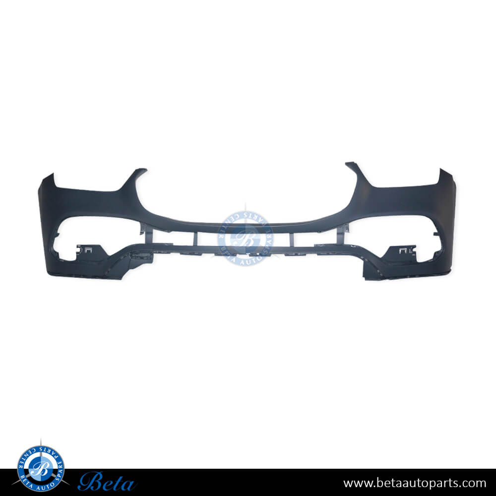 Front Bumper without Park Assist for Mercedes GLE-Class W167/C167 2019-Up models, Part Number 1678806400
