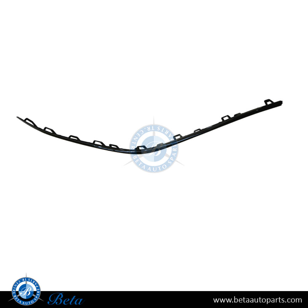 Right Side Front Bumper Lower Moulding Normal AMG - Black for Mercedes GLE-Class 2024-Up models, Part Number 1678852010
