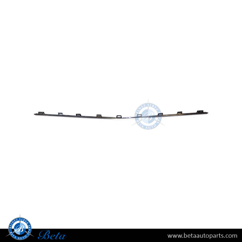 Front Bumper Chrome Moulding Normal AMG for Mercedes GLE-Class W167/C167 2019-Up models, Part Number 1678854505