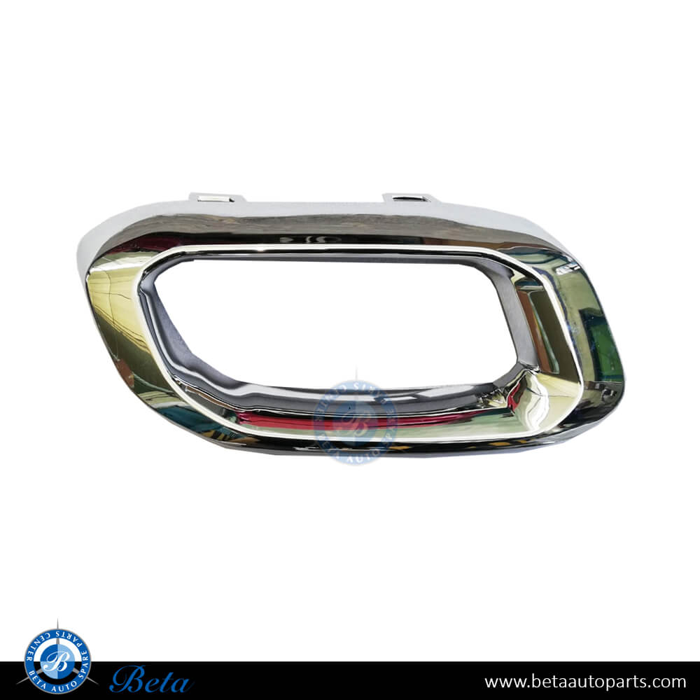 Right Side Exhaust Tips Moulding for Mercedes GLE-Class/GLC-Class W167/C167/W253/C253 2019-Up models, Part Number 1678857000