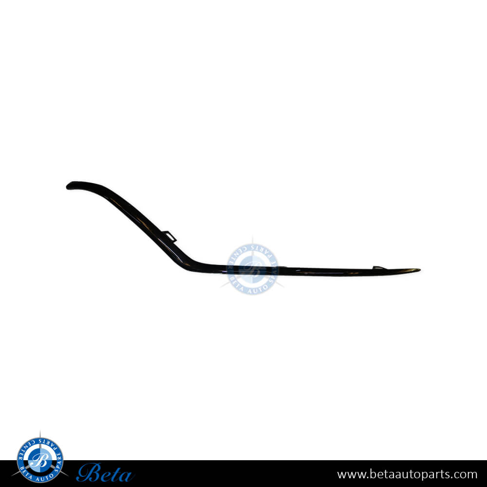 Left Side Front Bumper Lower Moulding Normal AMG - Black for Mercedes GLE-Class W167/C167 2019-Up models, Part Number 1678857103