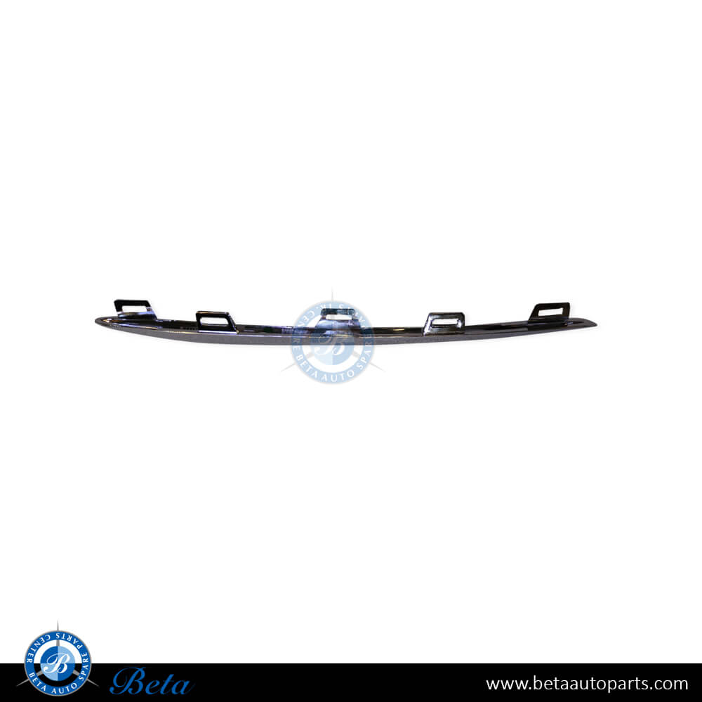 Right Side Front Bumper Lower Grille Lower Chrome Moulding Normal AMG for Mercedes GLE-Class W167/C167 2019-Up models, Part Number 1678858403