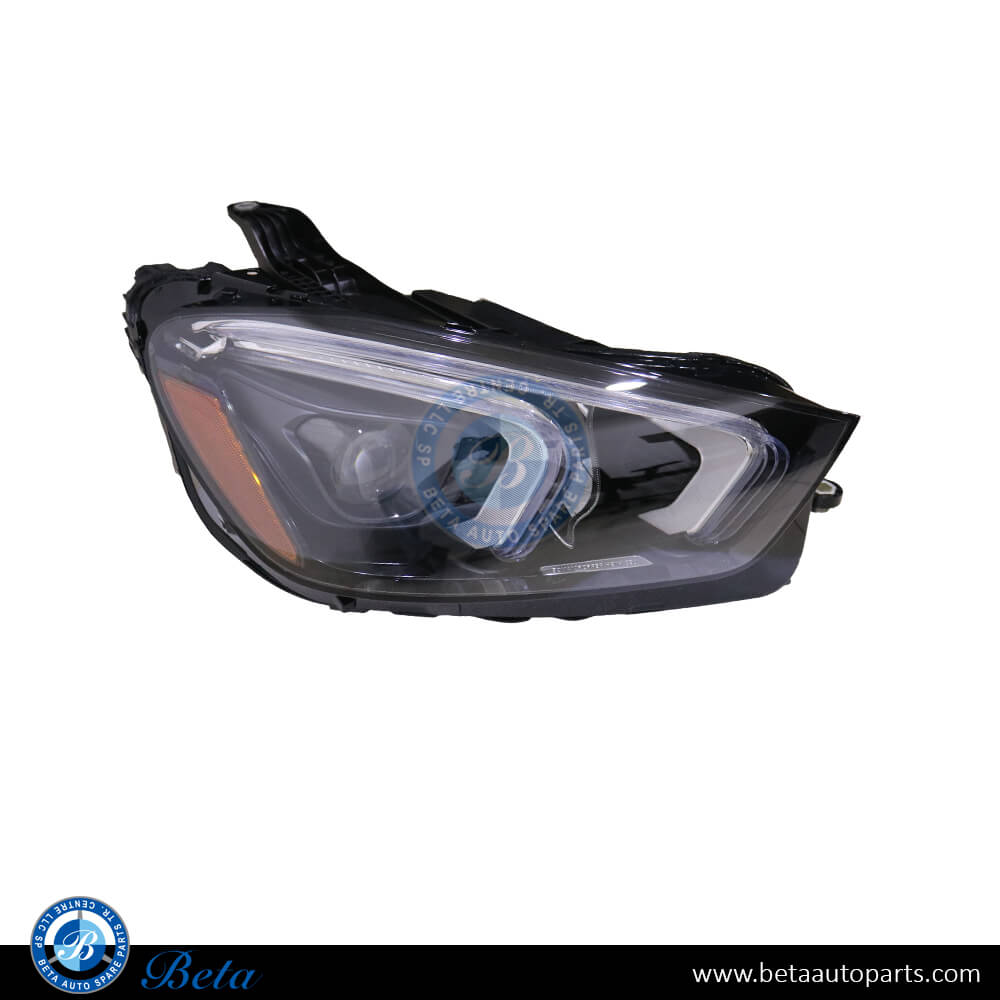 Right Side Headlamp Static LED USA Type for Mercedes GLE-Class 2019-2023 models, Part Number 1679060803 / 1679061405