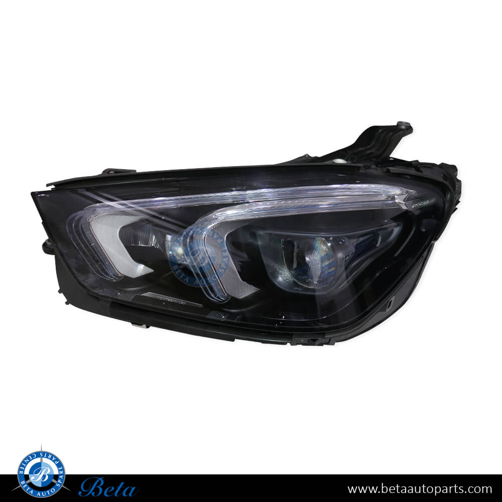 Left Side Headlamp Dynamic LED for Mercedes GLE-Class W167/C167 2019-Up models, Part Number 1679064104 / 1679061104