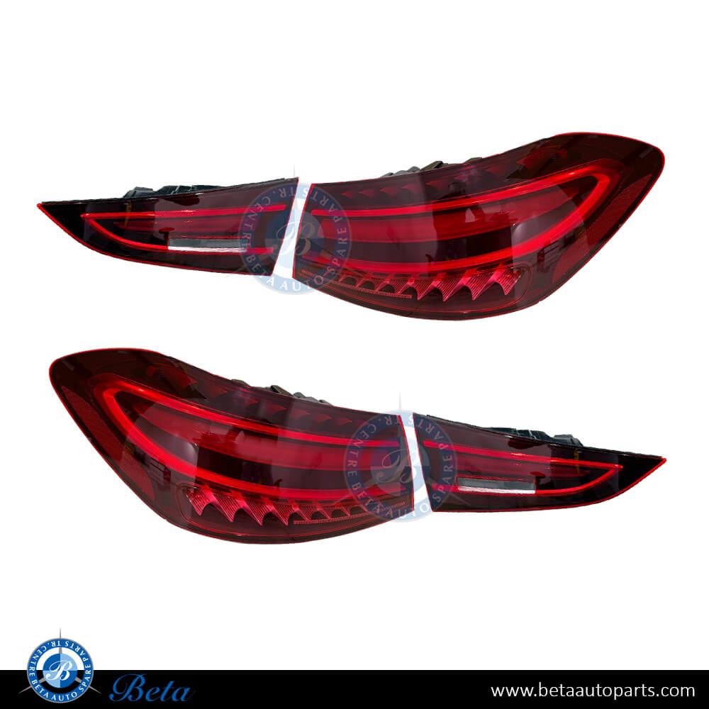 Tail Lamps Upgrade to 2024 Look for Mercedes GLE-Class Coupe 2019-2023 models, Part Number 1679065707 / 1679065807 / 1679066507 / 1679066607