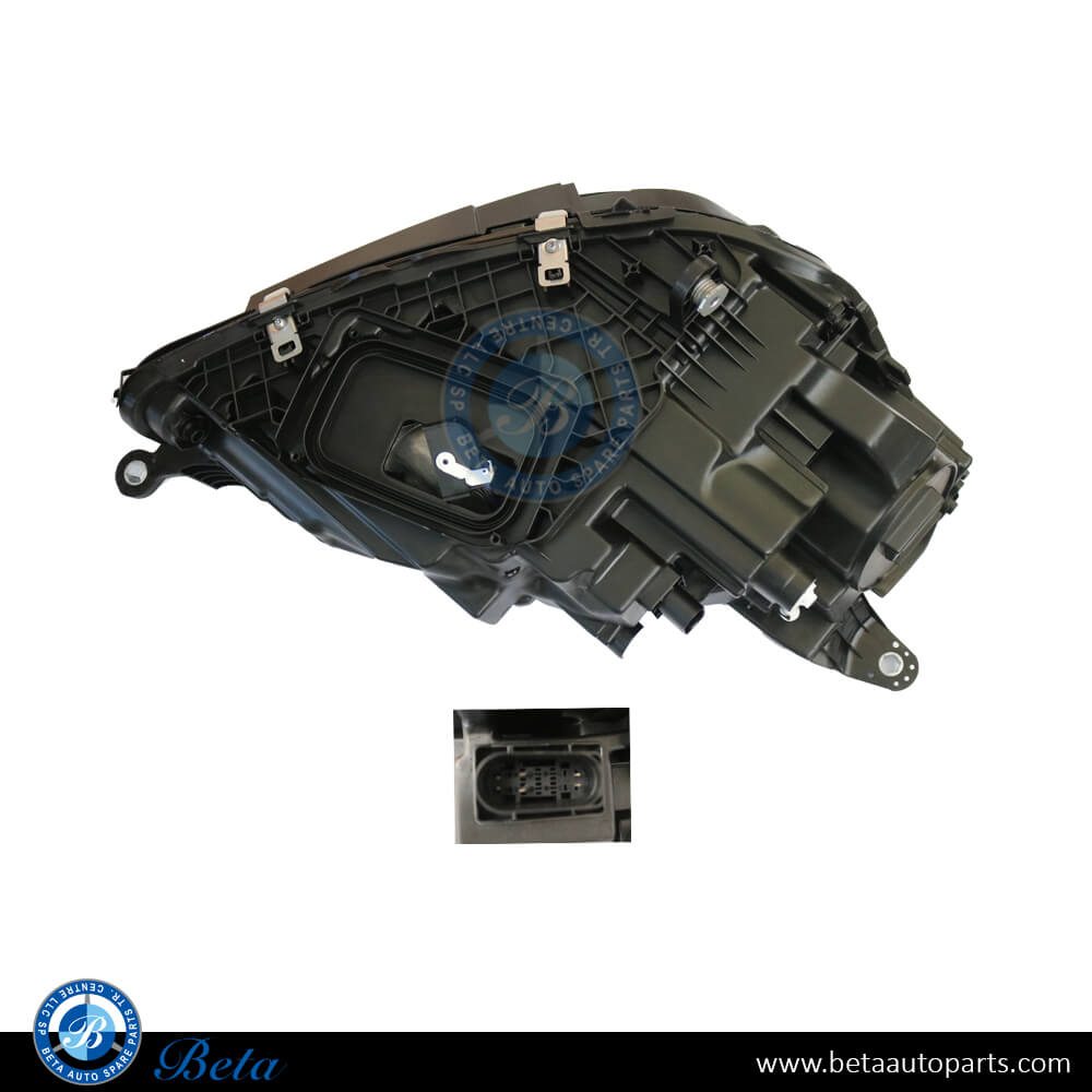 Left Side Headlamp Static LED USA Type for Mercedes GLE-Class 2024-Up models, Part Number 1679068704