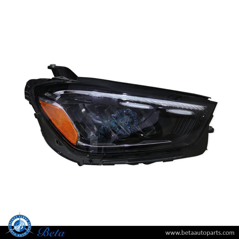 Right Side Headlamp Static LED - USA Type for Mercedes GLE-Class W167 / C167 2023-Up models, Part Number 1679068804