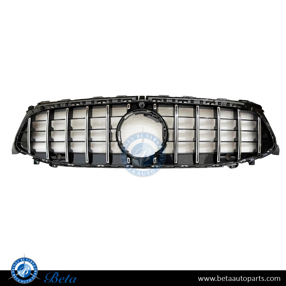 Radiator Grille GT  (Black and Chrome) for Mercedes CLA-Class 2023 -Up models, Part Number 1778805305
