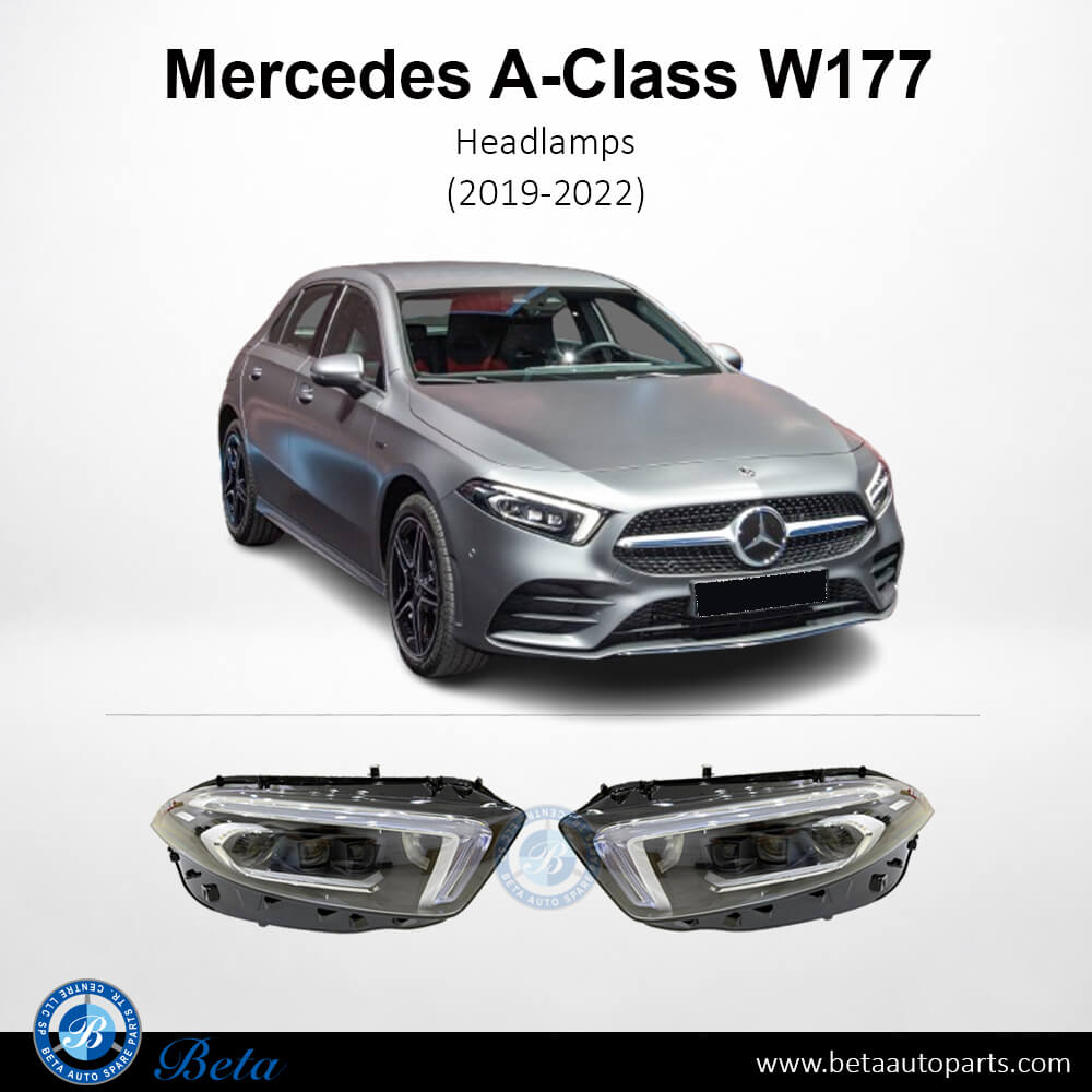 Mercedes A-Class W177 (2019-2022), Headlamp Dynamic LED (Left), China, 1779060701
