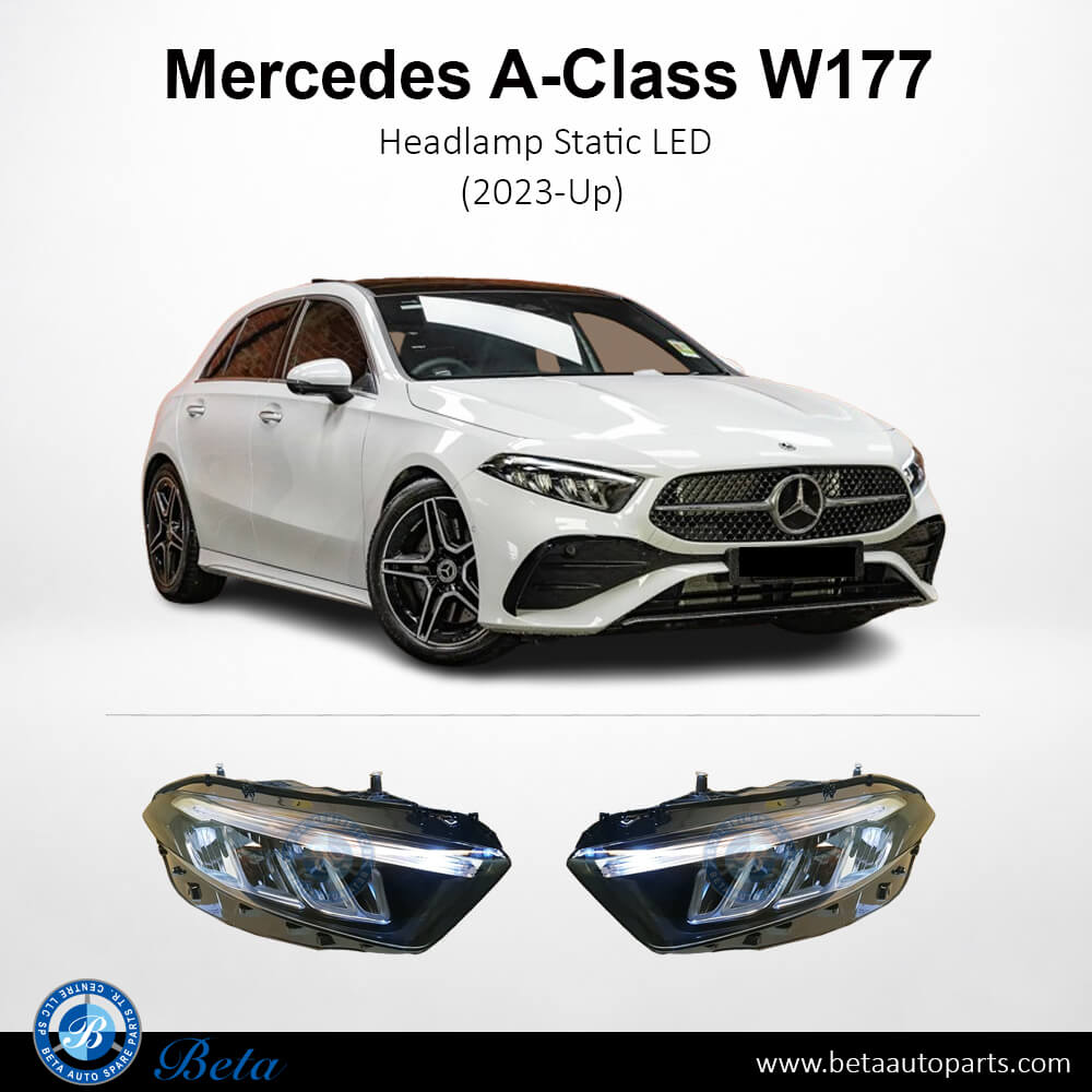 Mercedes A-Class W177 (2023-Up), Headlamp Static LED (Left), China, 1779066304 / 1779065506