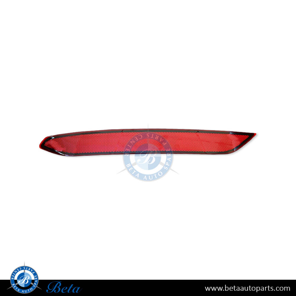 Left Side Rear Bumper Reflector for Volkswagen Jetta 2019-Up models, Part Number 17G945105