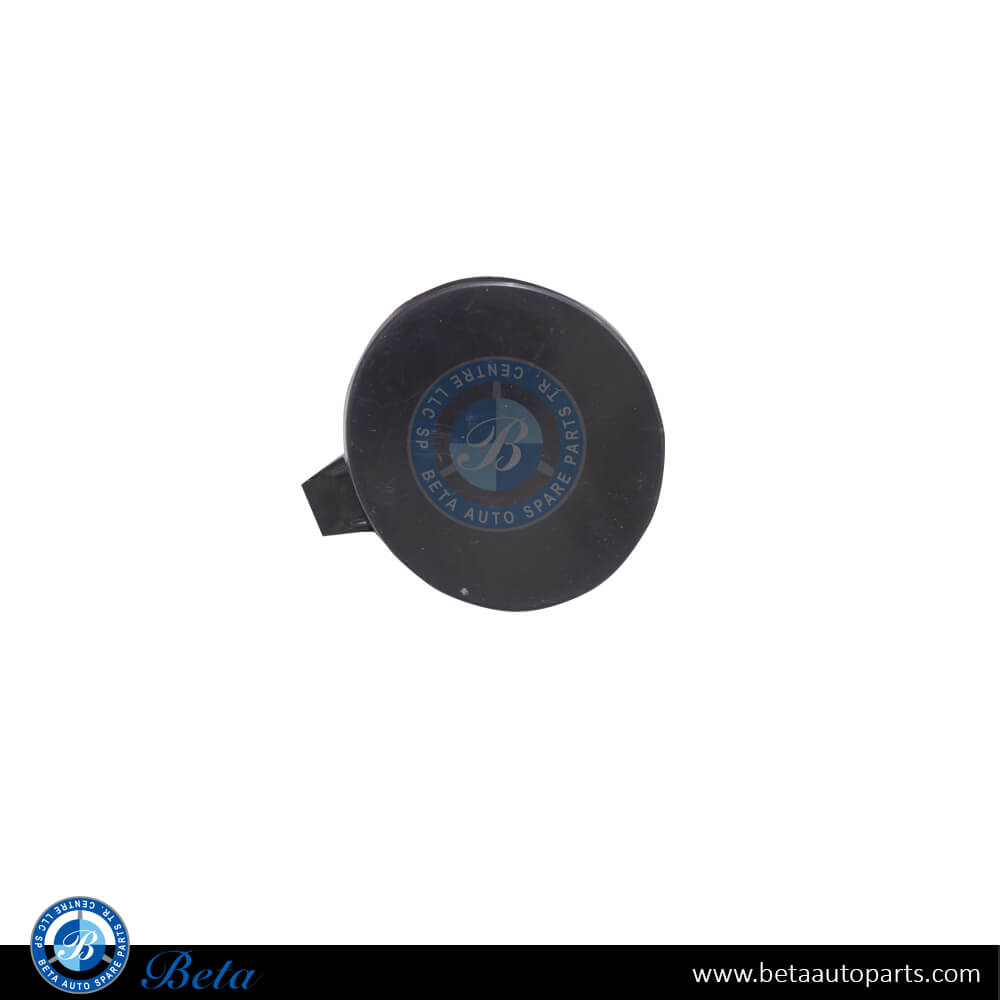 Front Bumper Tow Cover Performance for Tesla Model 3 2024-Up models, Part Number 1818917-00-C