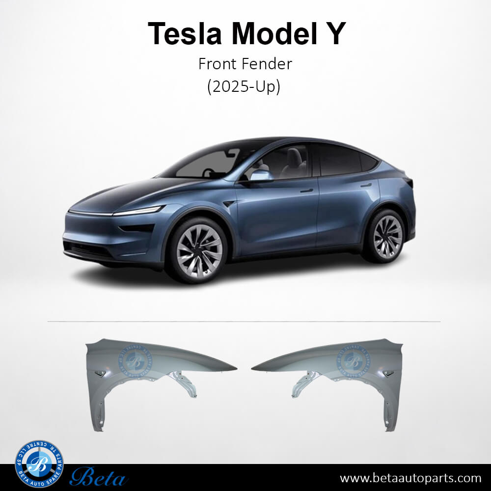 Tesla Model Y (2025-Up), Front Fender (Right), China, 1934345-EC-A
