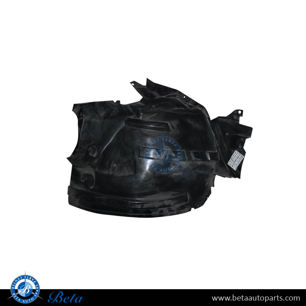 Left Side Front Wheel Fender Liner - Rear Half for Mercedes GLK-Class X204 2009-2015 models, Part Number 2046901130