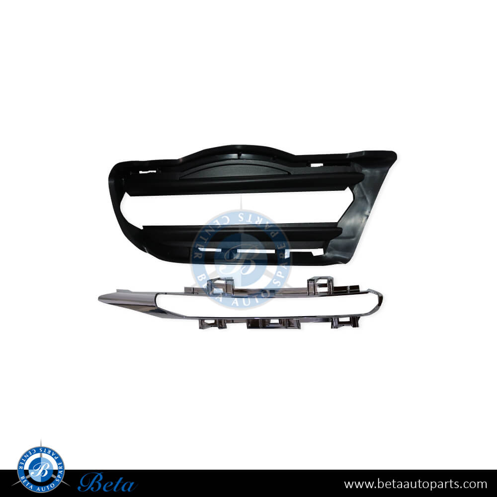 Left Side Fog lamp cover for Mercedes C-Class W204 2008-2010 models, Part Number 2048802524