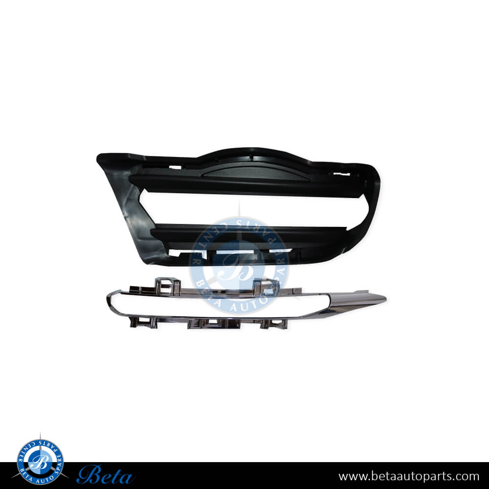 Right Side Fog lamp cover for Mercedes C-Class W204 2008-2010 models, Part Number 2048802624