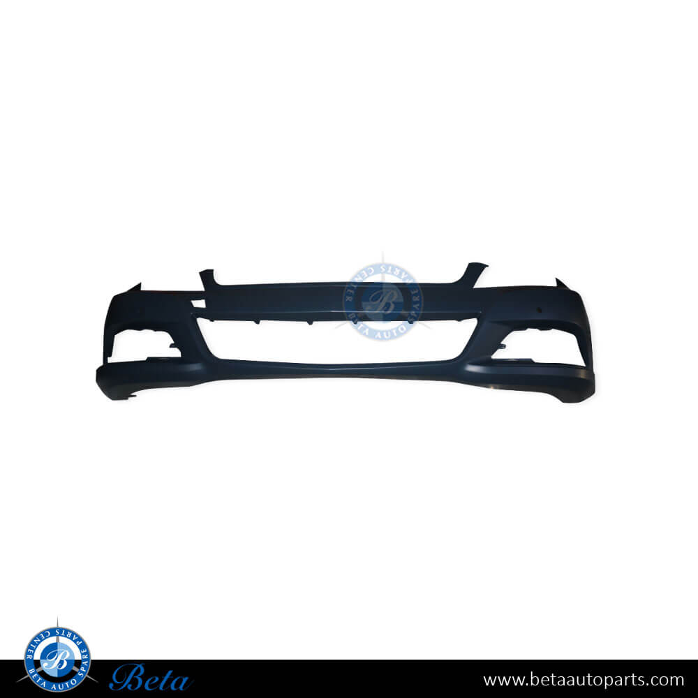 Front Bumper with PDC without Washer with Moulding with Pmb For Avantage/Elegance for Mercedes C-Class W204 2011-2014 models, Part Number 2048806347