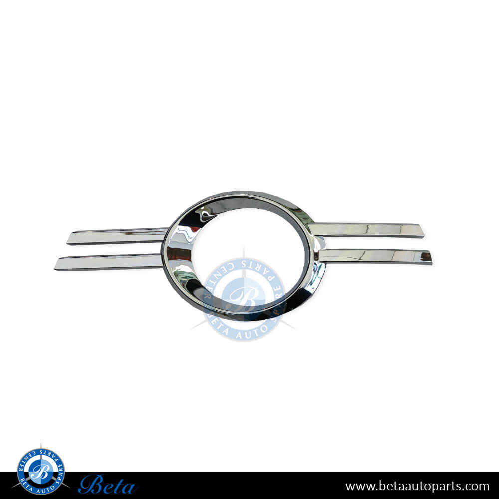 Left Side Fog Lamp Cover Chrome Moulding for Mercedes C-Class W204 2008-2010 models, Part Number 2048851174