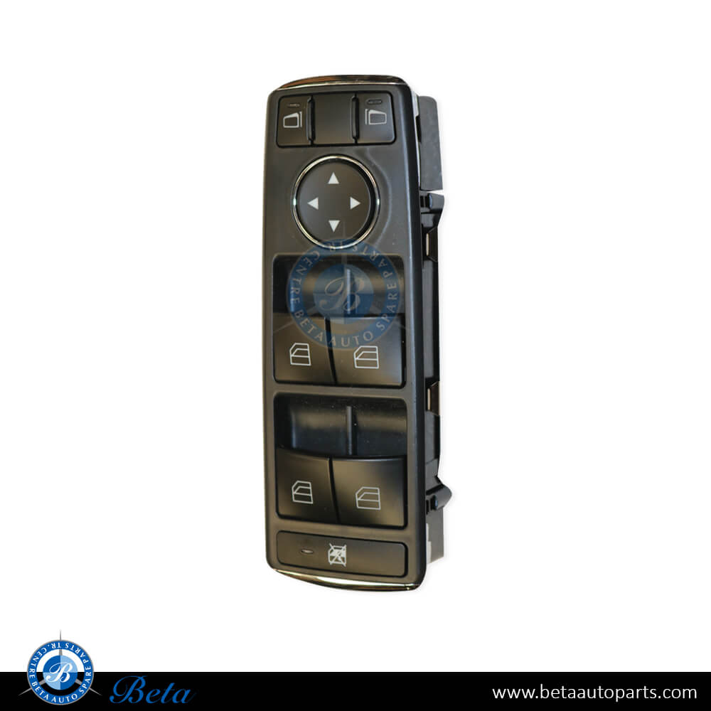 Master Window Switch for Mercedes C-Class/E-Class W204/W212/C207 2010-2016 models, Part Number 2049055302-9051