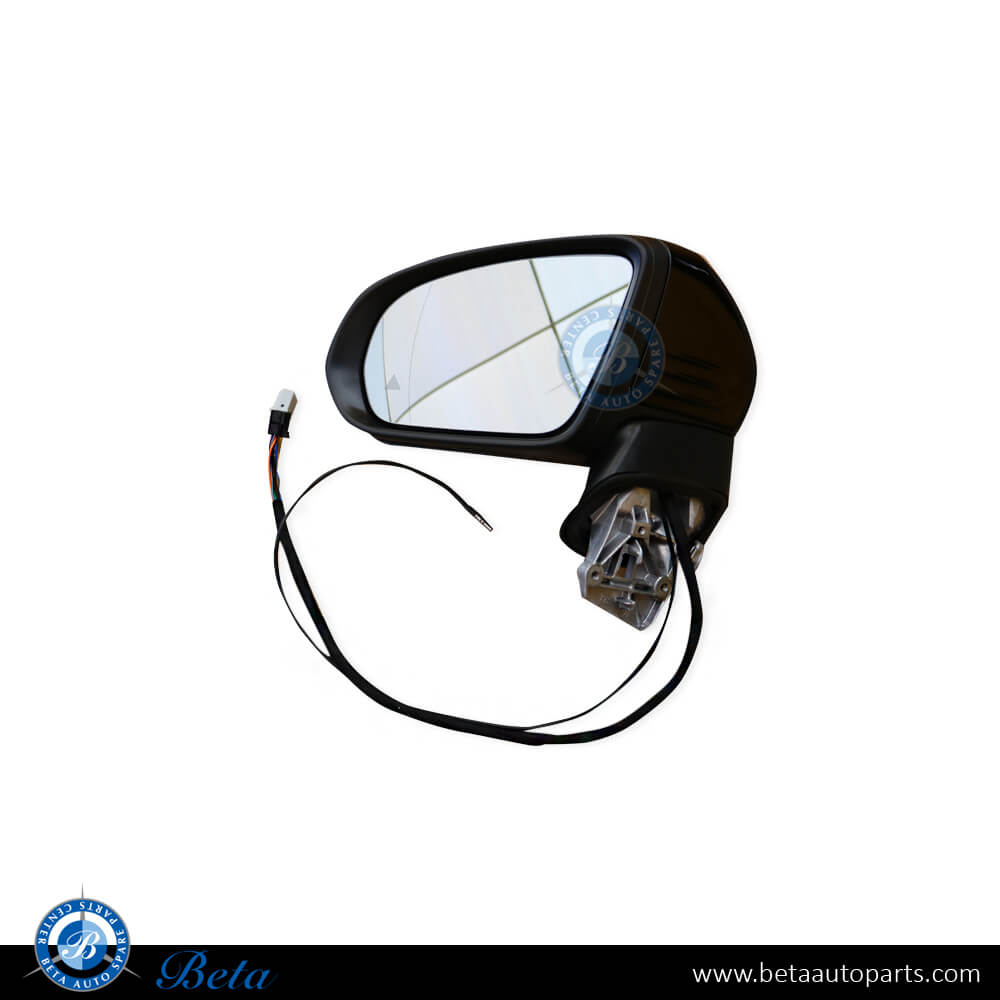 Left Side Side Mirror Assy with Gps with Memory with Folding with Blind Spot for Mercedes C-Class Coupe C205 2015-Up models, Part Number 2058103905
