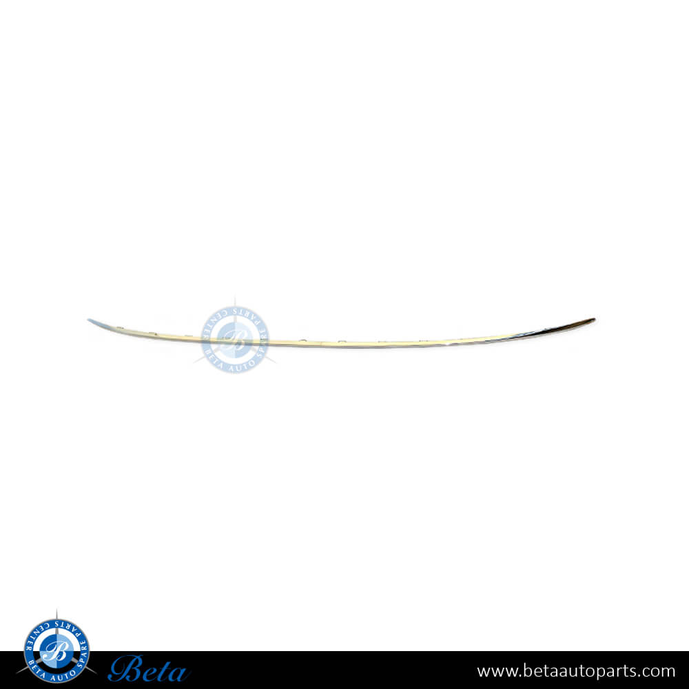 Front Bumper Lower Chrome Moulding for Luxury for Mercedes C-Class W205 2019-2021 models, Part Number 2058853001