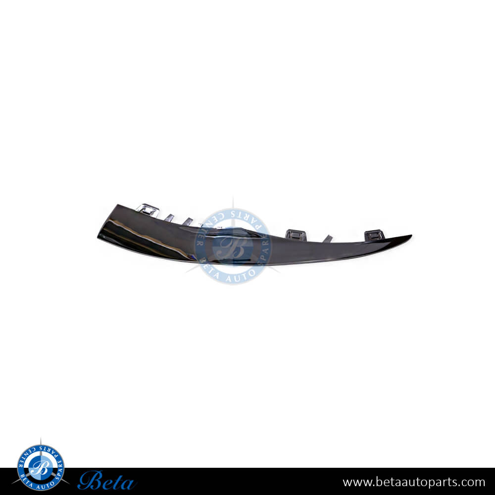 Right Side Front bumper chrome moulding normal AMG for Mercedes C-Class W205 2019-2021 models, Part Number 2058858702