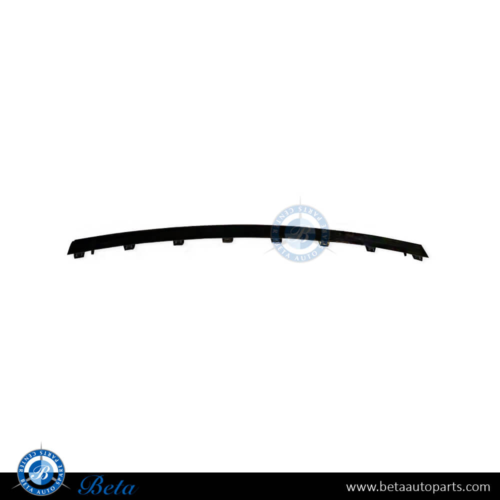Front Bumper Moulding Normal AMG - Black for Mercedes C-Class W205 2019-2021 models, Part Number 2058859102