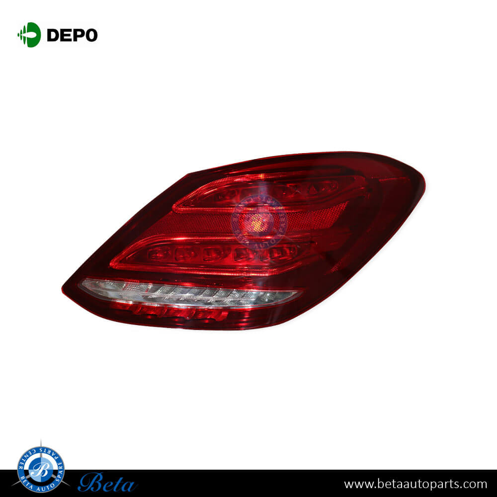 Left Side Tail Lamp LED - USA Type for Mercedes C-Class W205 2015-2018 models, Part Number 2059062002