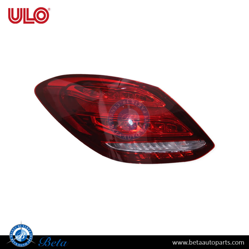 Left Side Tail Lamp LED - USA Type for Mercedes C-Class 2015-2018 models, Part Number 2059062002