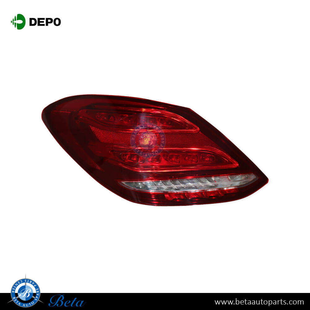 Right Side Tail Lamp LED - USA Type for Mercedes C-Class W205 2015-2018 models, Part Number 2059062102