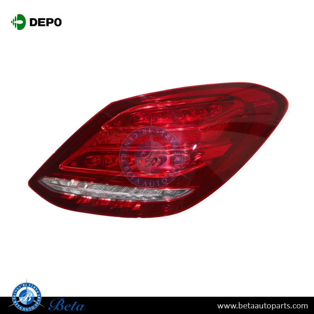 Right Side Tail Lamp LED - USA Type for Mercedes C-Class W205 2015-2018 models, Part Number 2059062102
