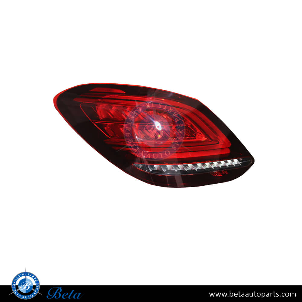 Left Side Tail Lamp Full LED for Mercedes C-Class 2019-2021 models, Part Number 2059064503