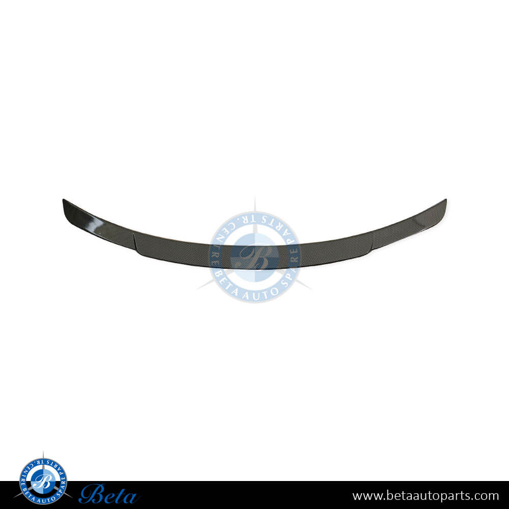 Trunk Spoiler BBS Look Carbon for Mercedes C-Class W206 2022-Up models, Part Number 2067930200