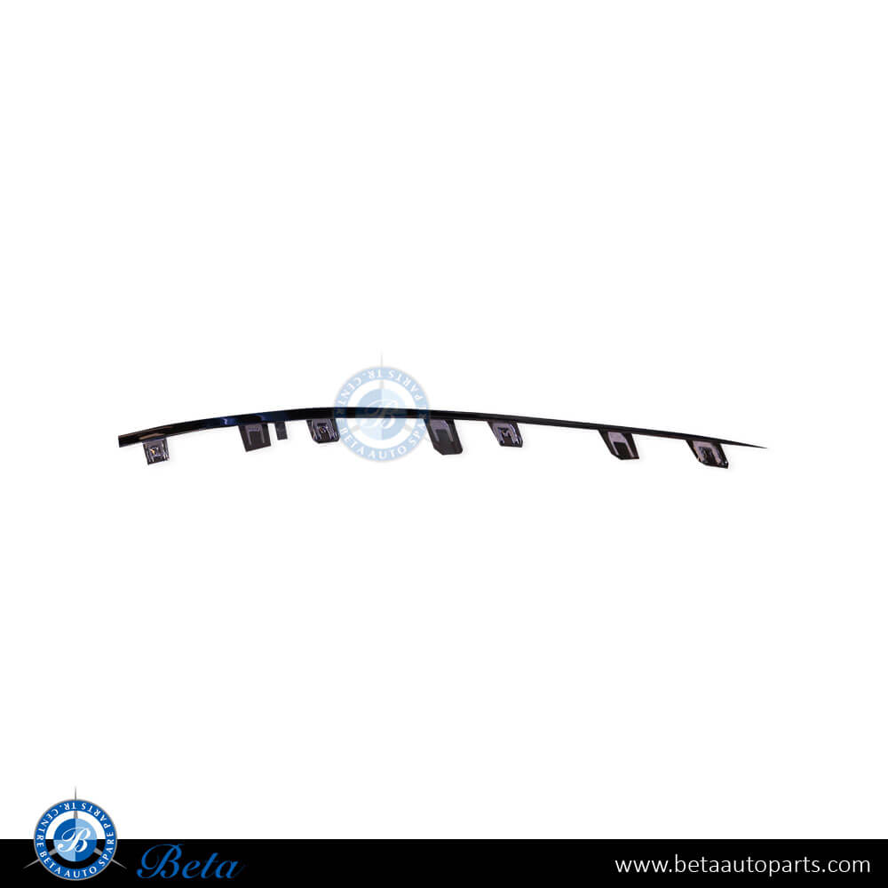 Right Side Front Bumper Lower Moulding Normal AMG - Silver for Mercedes C-Class W206 2022-Up models, Part Number 2068854202