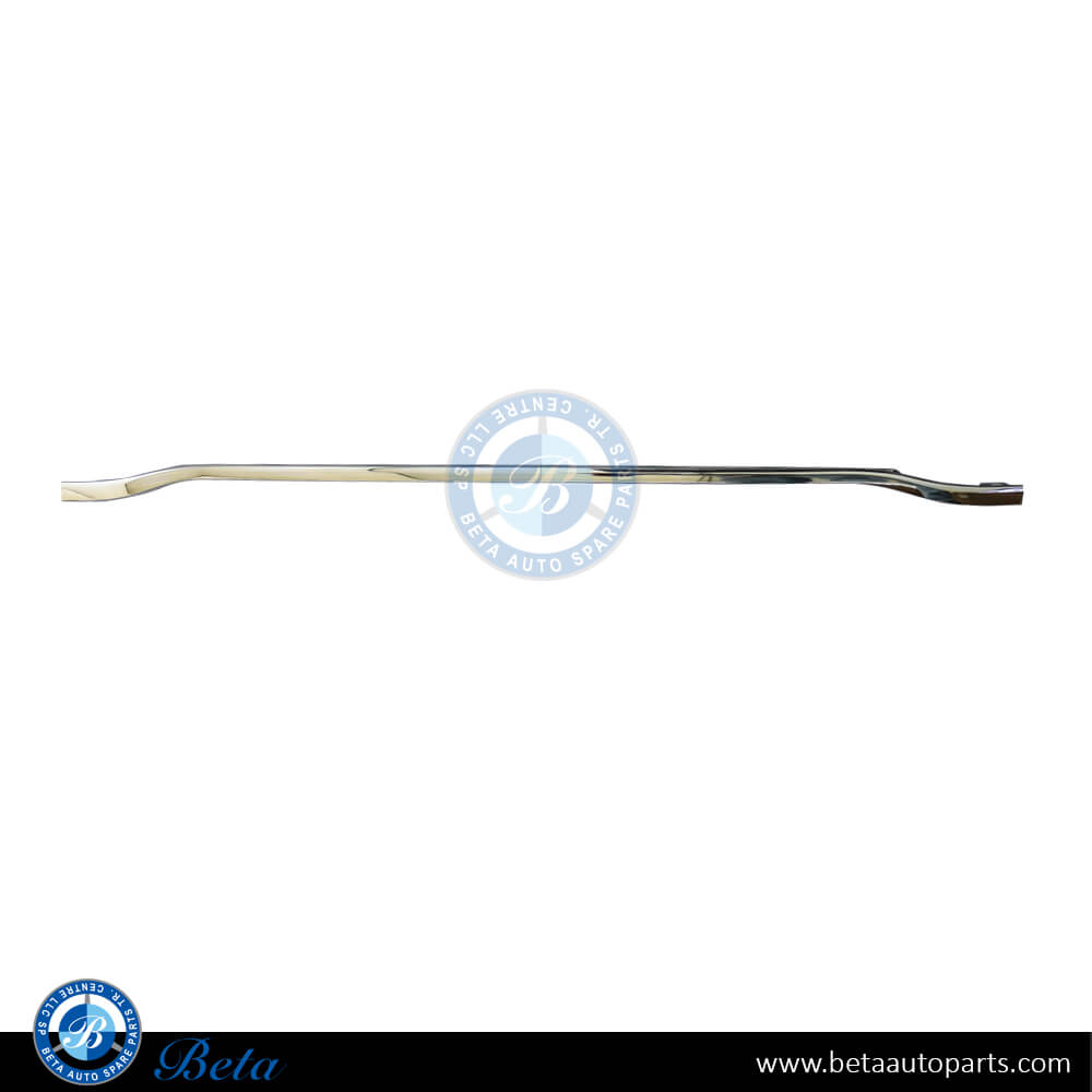 Rear Bumper Moulding Normal AMG Chrome Center for Mercedes C-Class 2022-Up models, Part Number 2068856203