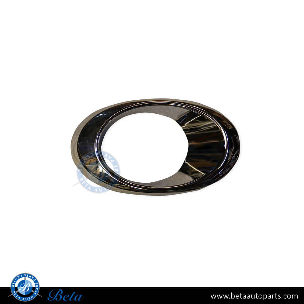 Left Side Fog Lamp Cover Chrome Moulding for Mercedes E-Class Coupe C207 2010-2013 models, Part Number 2078850174