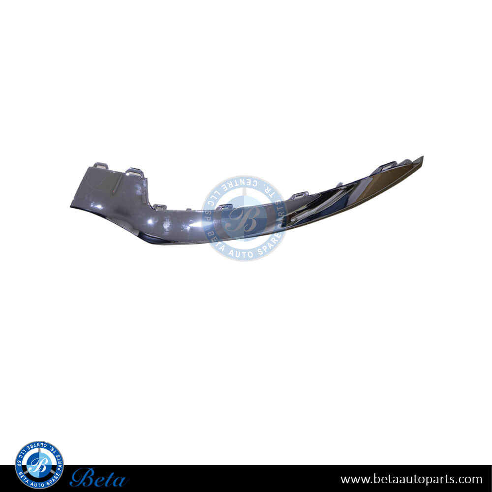 Left Side Front Bumper Moulding Normal AMG Chrome for Mercedes E-Class Coupe 2014-2016 models, Part Number 2078850774