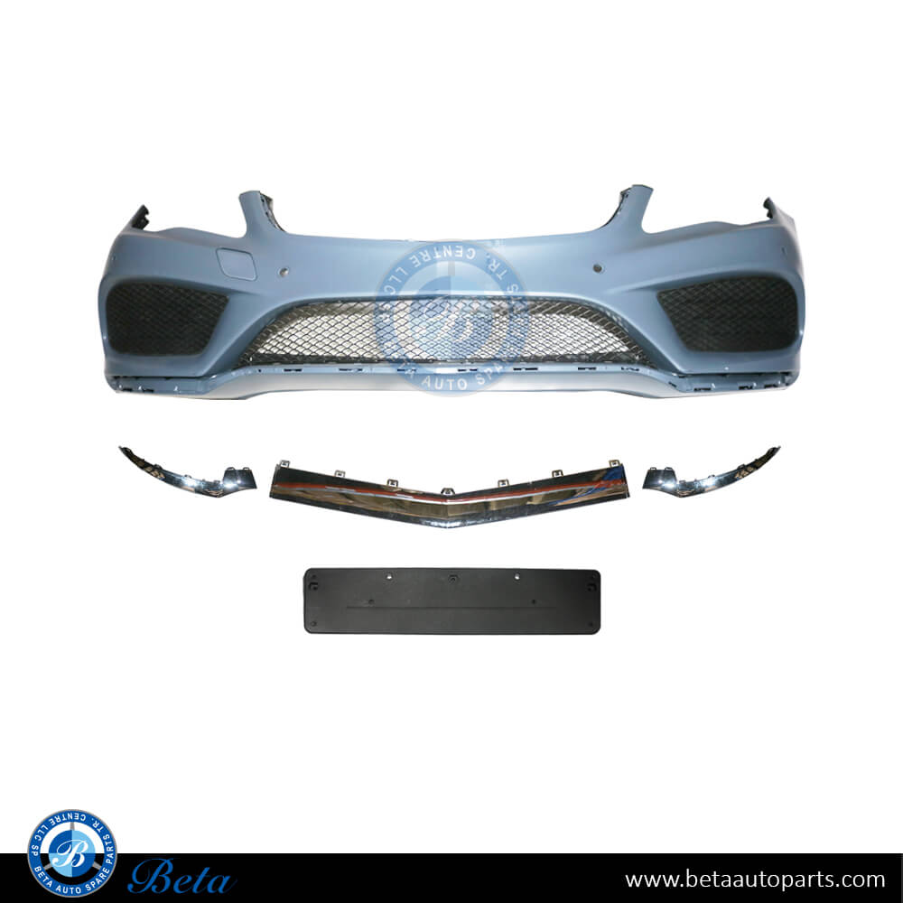 Front Bumper Normal AMG with PDC for Mercedes E-Class Coupe 2014-2016 models, Part Number 2078857925