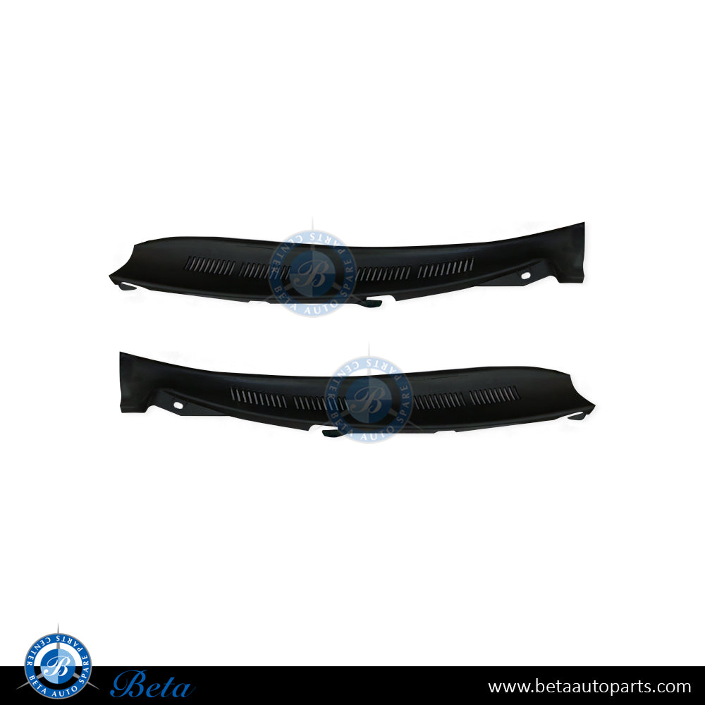 Windshield Cowls for Mercedes E-Class W210 1996-2002 models, Part Number 2108310958 / 2108311058