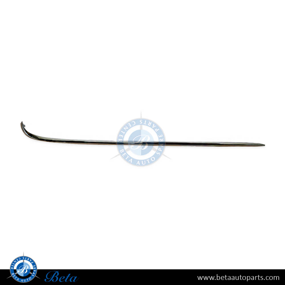 Right Side Rear bumper chrome moulding for Mercedes E-Class W211 2003-2009 models, Part Number 2118852821