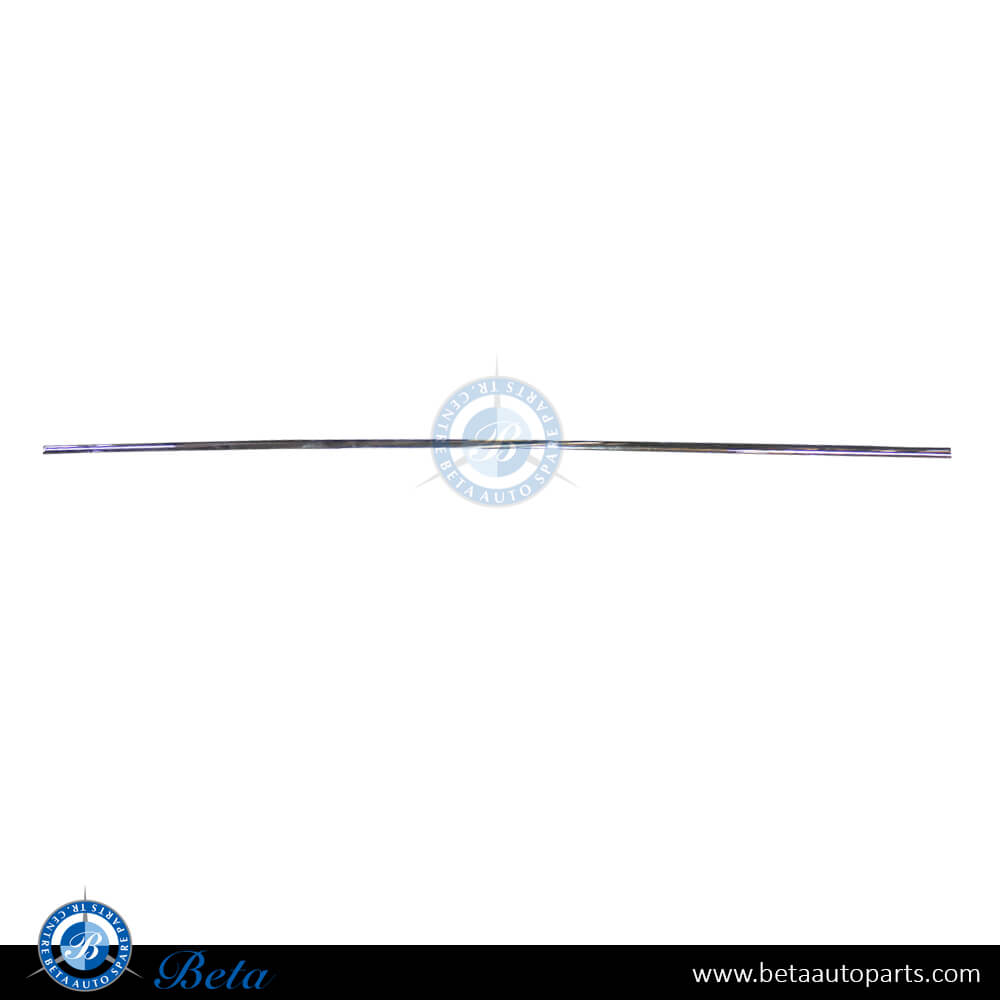 Left Side Front Door Moulding - Chrome (Left) for Mercedes E-Class 2010-2013 models, Part Number 2126902562