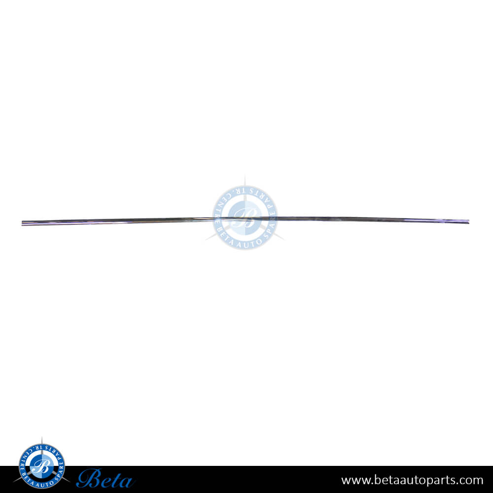 Right Side Front Door Moulding - Chrome (Right) for Mercedes E-Class 2010-2013 models, Part Number 2126902662