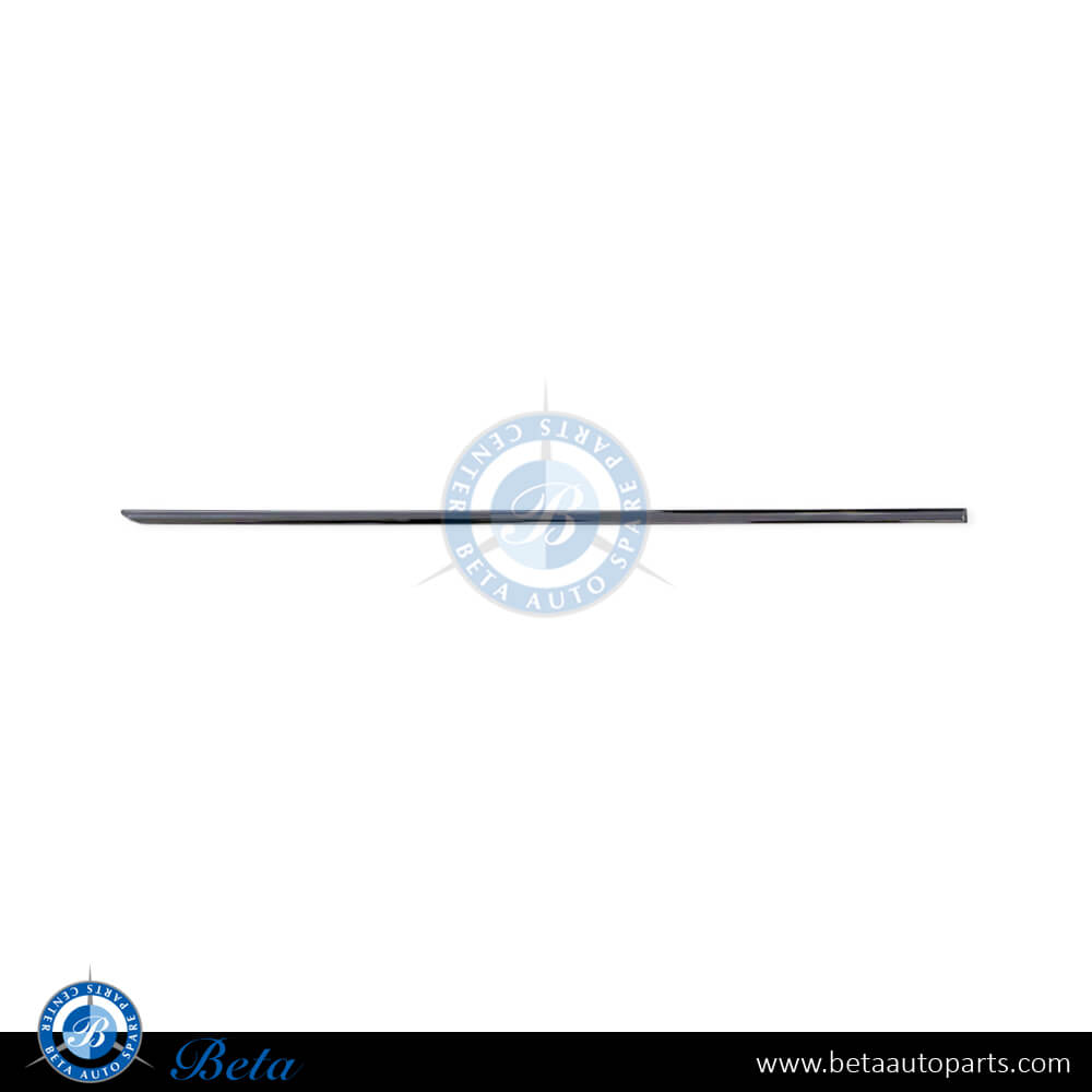 Left Side Rear door chrome moulding for Mercedes E-Class W212 2010-2013 models, Part Number 2126902962