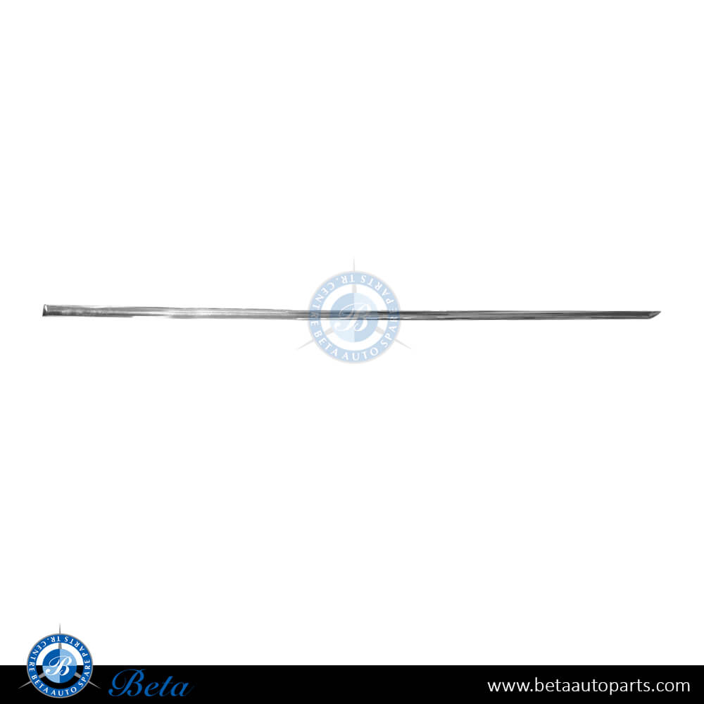 Right Side Rear Door Moulding - Chrome (Right) for Mercedes E-Class 2010-2013 models, Part Number 2126903062