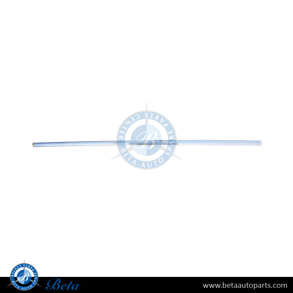 Left Side Front door lower chrome moulding for Mercedes E-Class W212 2014-2016 models, Part Number 2126904582