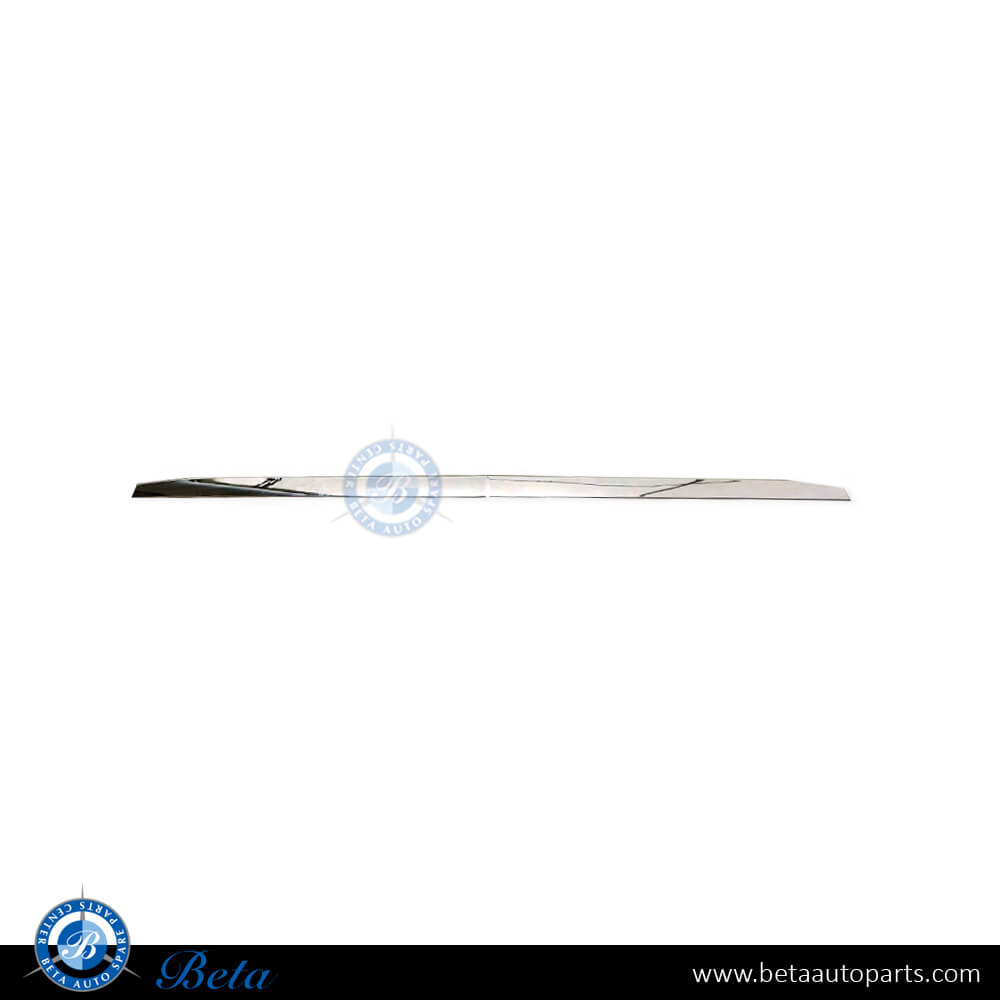 Trunk Chrome Moulding for Mercedes E-Class W212 2010-2016 models, Part Number 2127430382