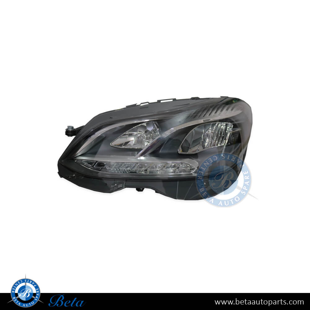 Left Side Headlamp Static LED for Mercedes E-Class W212 2014-2016 models, Part Number 2128201739