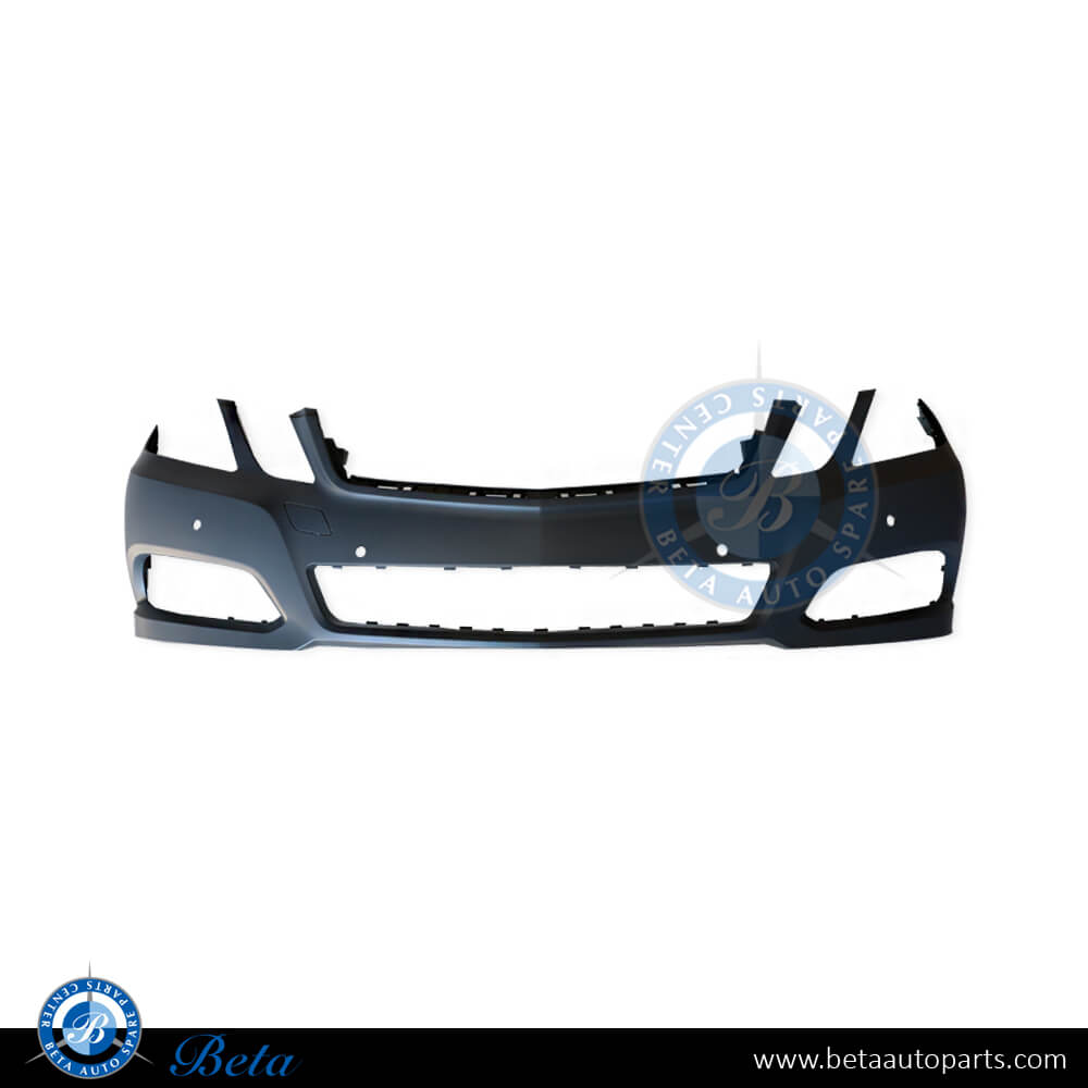 Front bumper Avantgarde with PDC without washer for Mercedes E-Class W212 2010-2013 models, Part Number 2128801740