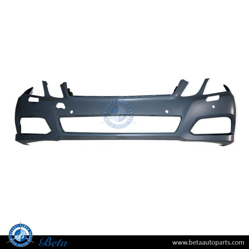 Front Bumper with PDC and Washer Avantgarde for Mercedes E-Class W212 2010-2013 models, Part Number 2128801940