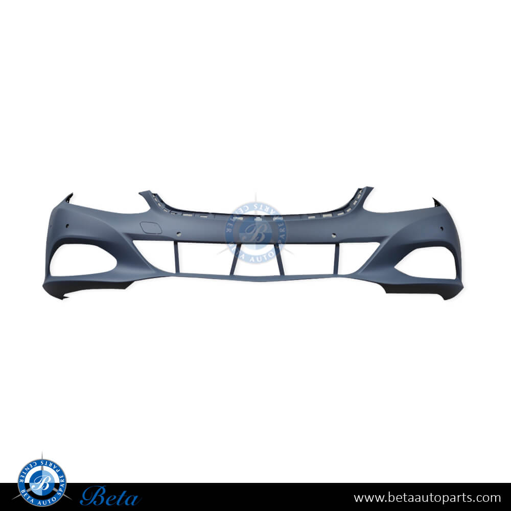 Front Bumper Elegance/Classic for Mercedes E-Class W212 2014-2016 models, Part Number 2128802547